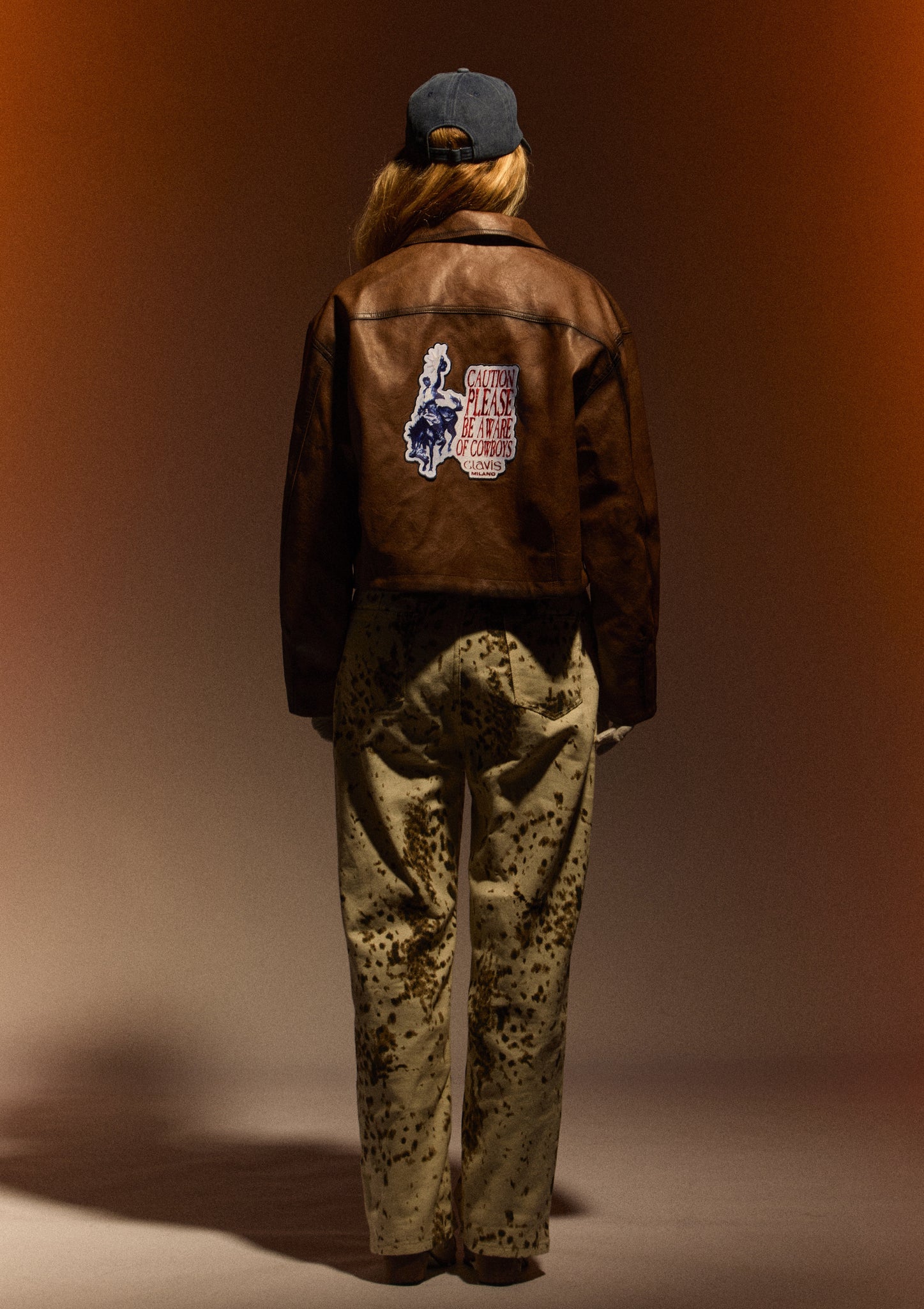 DUST MANIFESTO LEATHER JACKET