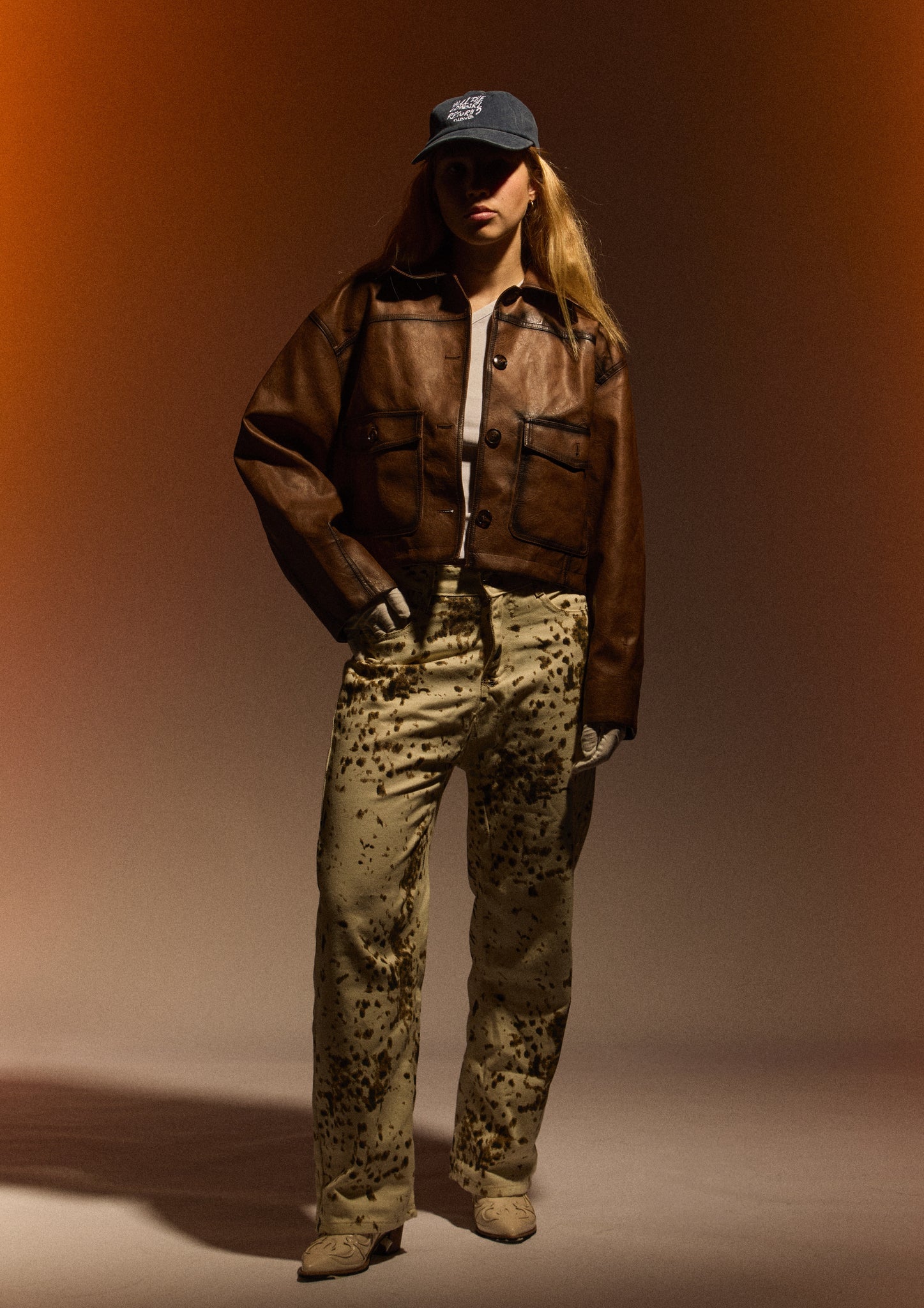 DUST MANIFESTO LEATHER JACKET