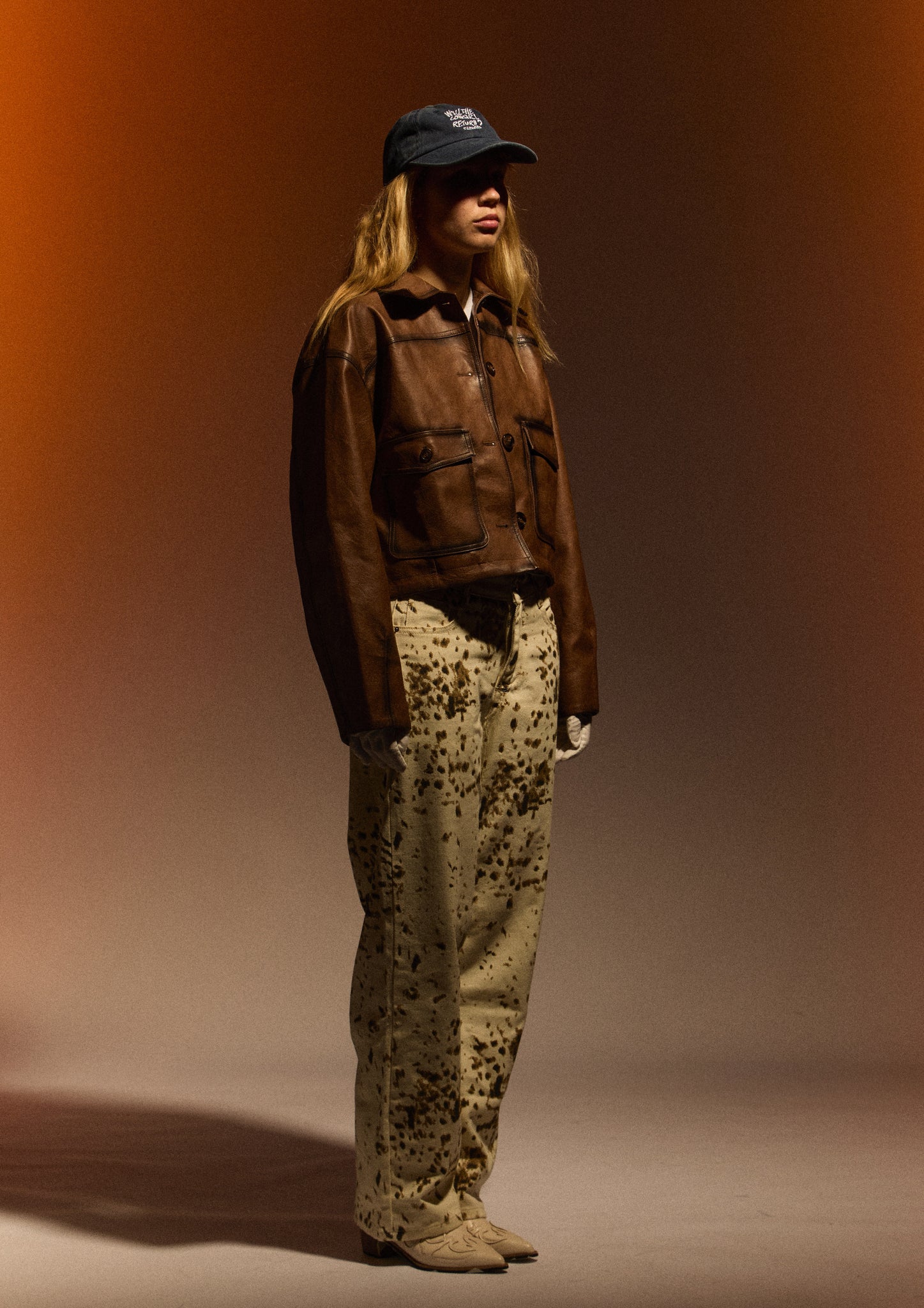 DUST MANIFESTO LEATHER JACKET