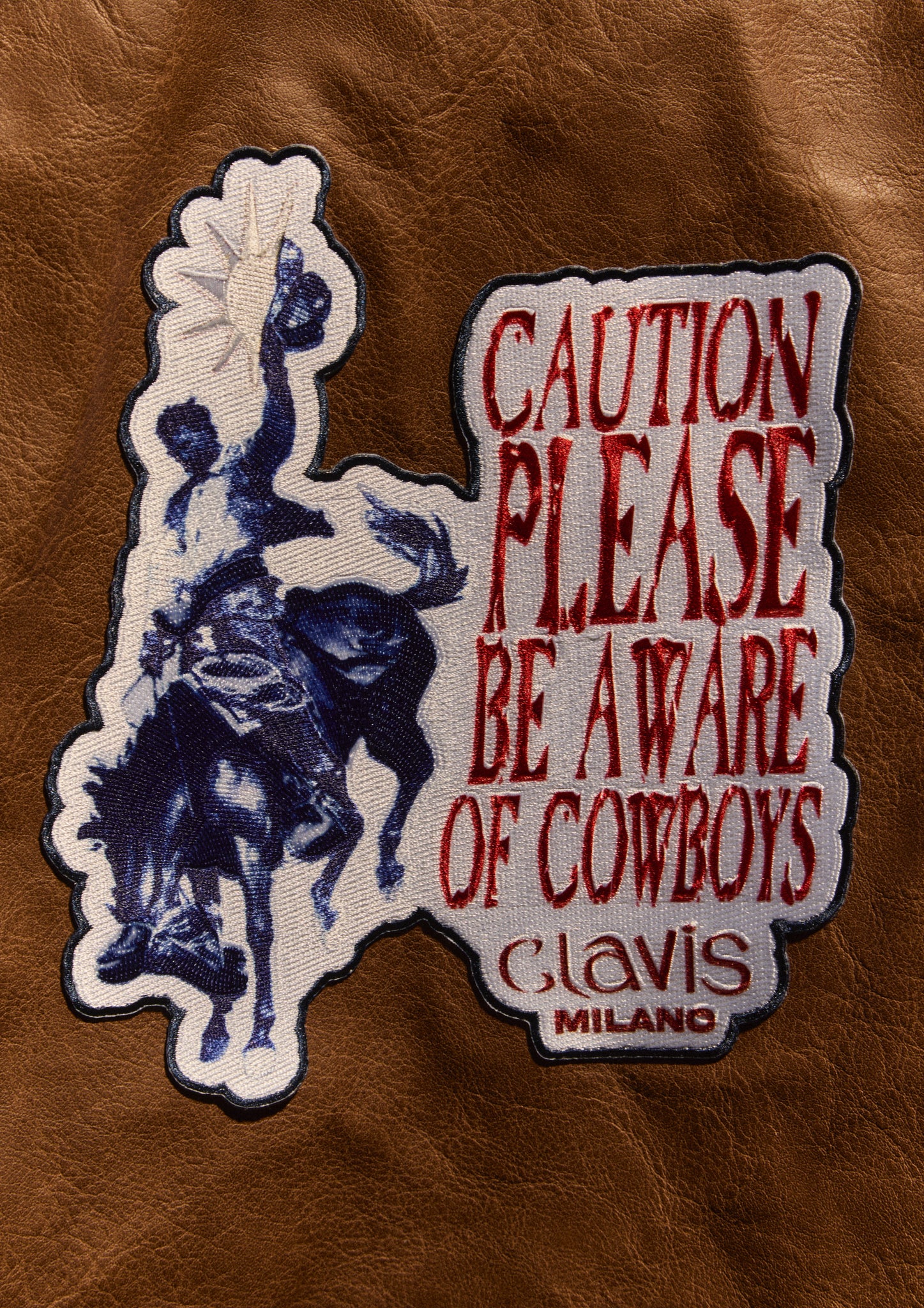 DUST MANIFESTO LEATHER JACKET