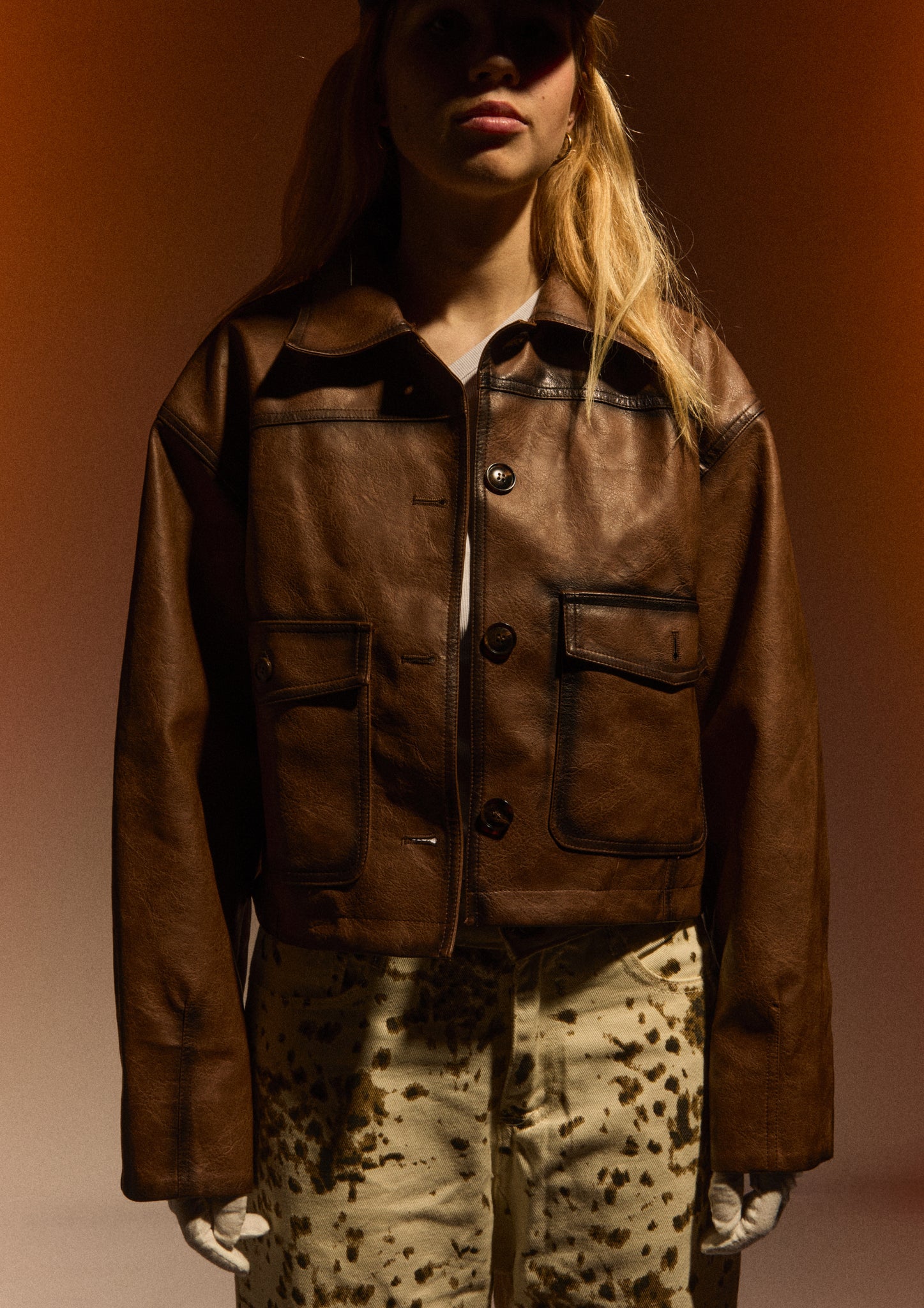 DUST MANIFESTO LEATHER JACKET