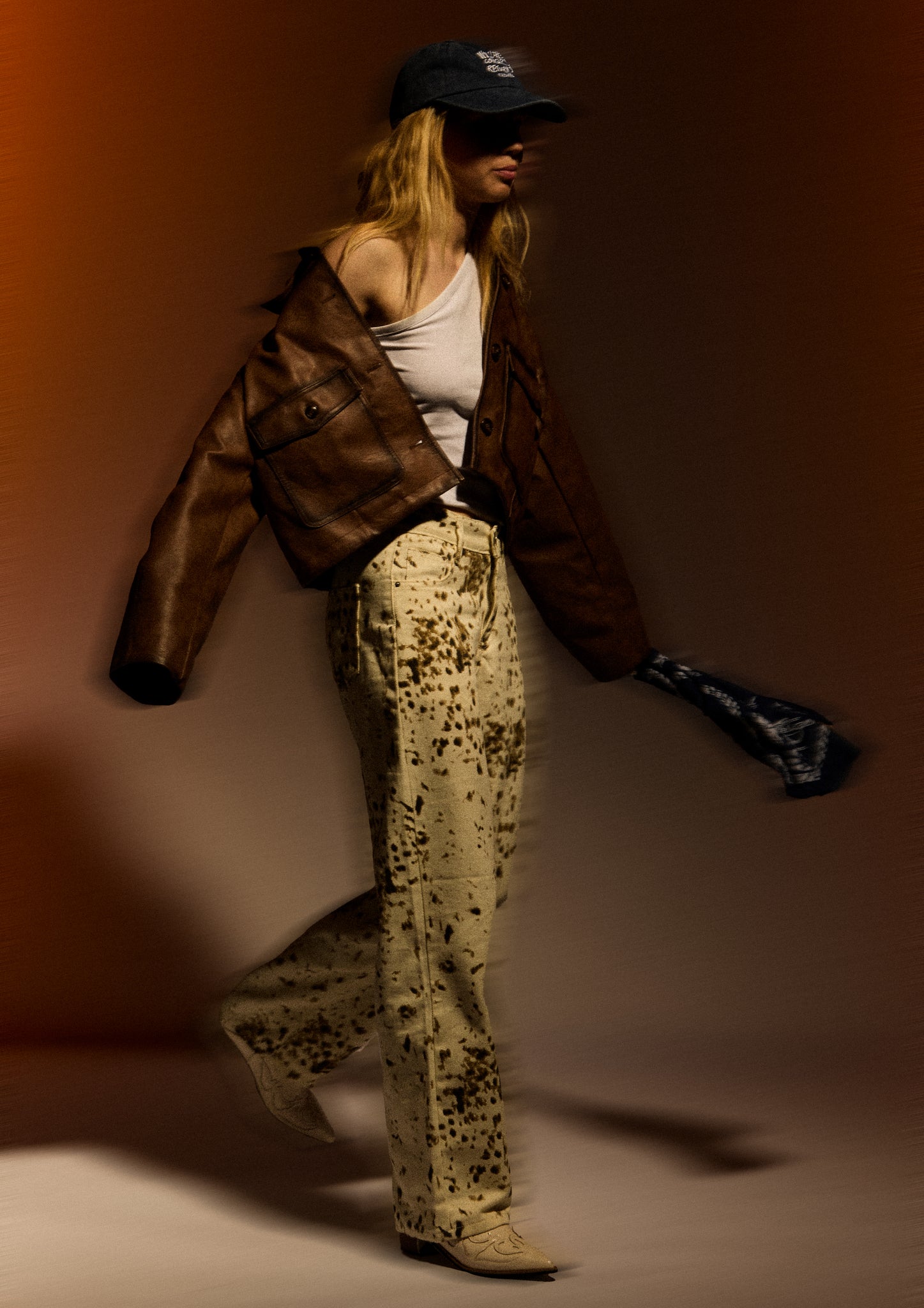 DUST MANIFESTO LEATHER JACKET